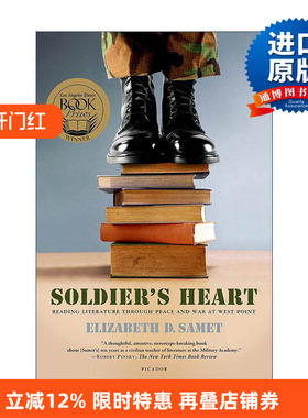 英文原版 Soldier's Heart 士兵的心 西方观点下的和平时期与战时文学阅读 洛杉矶时报书奖 英文版 进口英语原版书籍