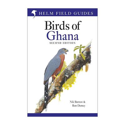 英文原版 Field Guide to the Birds of Ghana 加纳鸟类野外指南 英文版 进口英语原版书籍