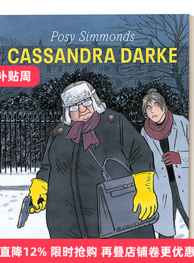 Cassandra Darke 卡桑德拉·达克 波西•西芒德斯漫画 精装英文原版进口书籍