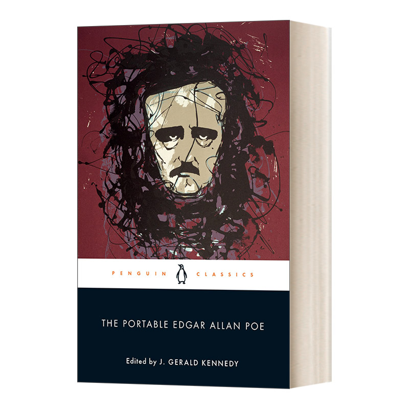 英文原版 The Portable Edgar Allan Poe 爱伦·坡短篇小说选集  黑经典 英文版 进口英语原版书籍