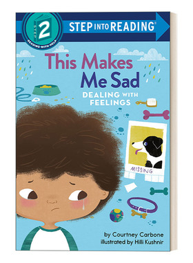 英文原版 Step into Reading 2 This Makes Me Sad Dealing with Feelings 学会处理情绪 这样会让我伤心 英文版 进口英语原版书籍