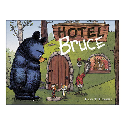 英文原版 Hotel Bruce 鹅妈妈布鲁斯系列 布鲁斯旅馆 绘本书Mother Bruce series亲子阅读 蓝思510L 3-5岁 英文版 进口英语原版书