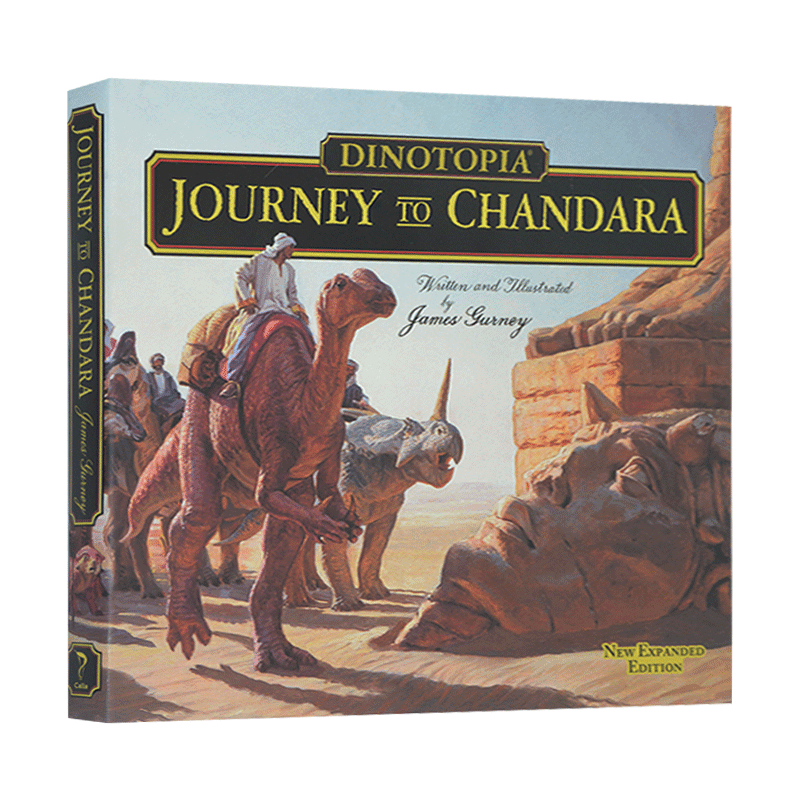 英文原版 Dinotopia Journey To Chandara 恐龙梦幻国 尚德拉之旅 20周年精装插图纪念版 英文版 进口英语原版书籍