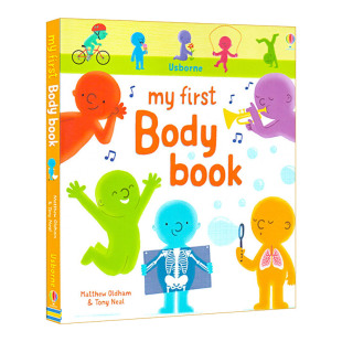 book Body 我 身体认知书 英文书籍 纸板书进口原版 first