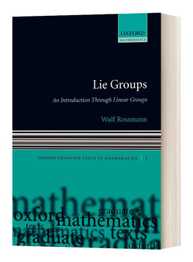 Lie Groups  李群：线性群简介进口原版英文书籍