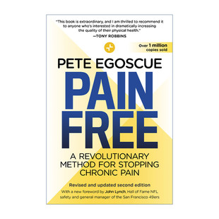 英文原版 Pain Free 远离疼痛指南 停止慢性疼痛的革命性方法 第二版 健康 骨骼 关节 Pete Egoscue 英文版 进口英语原版书籍