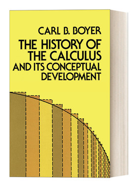 英文原版 The History of the Calculus and Its Conceptual Development 微积分概念发展史 Dover数学丛书 英文版 进口英语书籍