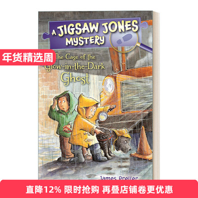 英文原版 Jigsaw Jones The Case of the Glow-in-the-Dark Ghost 小侦探琼斯系列 英文版 进口英语原版书籍