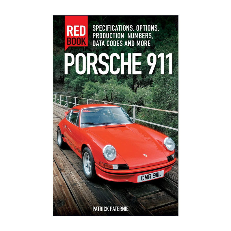 英文原版 Porsche 911 Red Book 保时捷911红皮书第3版 品牌汽车规格 选件 生产编号 数据代码数据指南百科 进口英语原版书籍