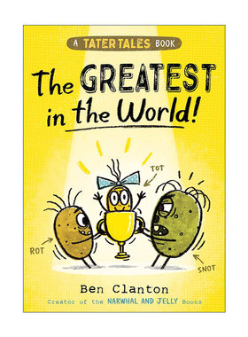 英文原版 Tater Tales The Greatest In The World 土豆三兄妹系列1 世界上的土豆 幽默彩色漫画 英文版 进口英语原版书籍