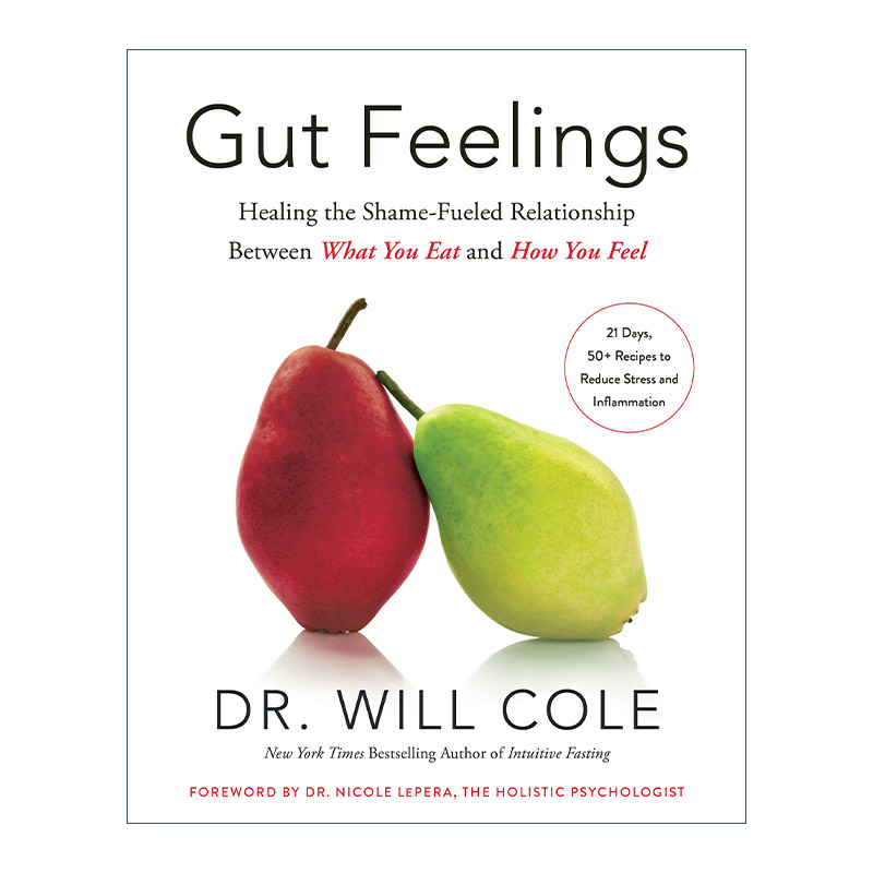 英文原版 Gut Feelings 直觉 治愈你所吃的东西和你的感受之间由羞耻引发的疾病 心理学 精装 英文版 进口英语原版书籍