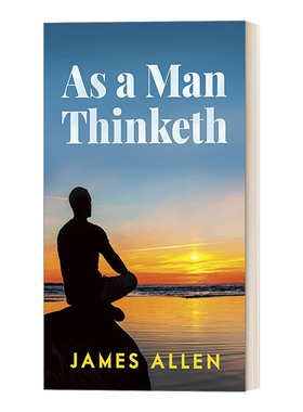英文原版 As a Man Thinketh 做你想做的人  励志随笔 英文版 进口原版英文书籍
