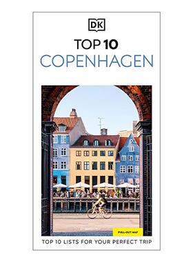 英文原版 DK Top 10 Copenhagen DK十大精选口袋旅行指南 哥本哈根 英文版 进口英语原版书籍