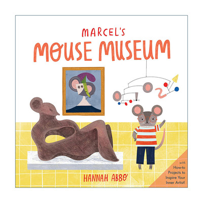 英文原版 Marcel's Mouse Museum 马塞尔的老鼠博物馆 精装图画书 英文版 进口英语原版书籍