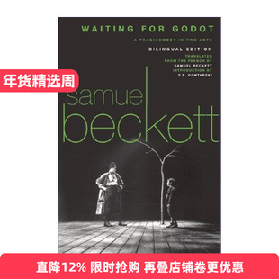 英文原版 Waiting for Godot En Attendant Godot 等待戈多 英法双语版 戏剧 Samuel Beckett塞缪尔·贝克特 进口英语原版书籍