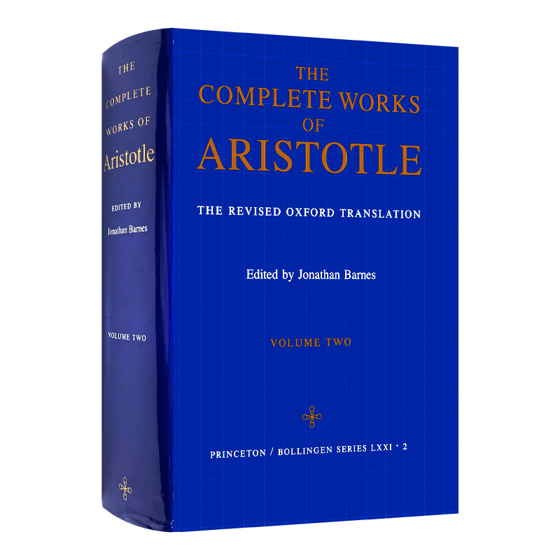 Complete Works of Aristotle, Volume 2 亚里士多德全集，第2卷 精装进口原版英文书籍