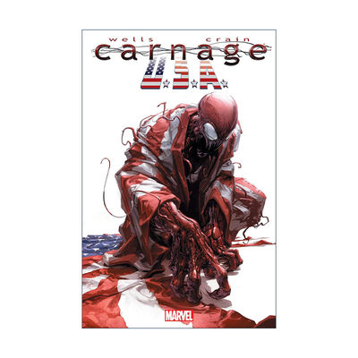 英文原版 Carnage U.S.A.杀戮 漫威漫画 Zeb Wells 英文版 进口英语原版书籍