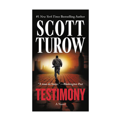 英文原版 Testimony 证词 Scott Turow 英文版 进口英语原版书籍