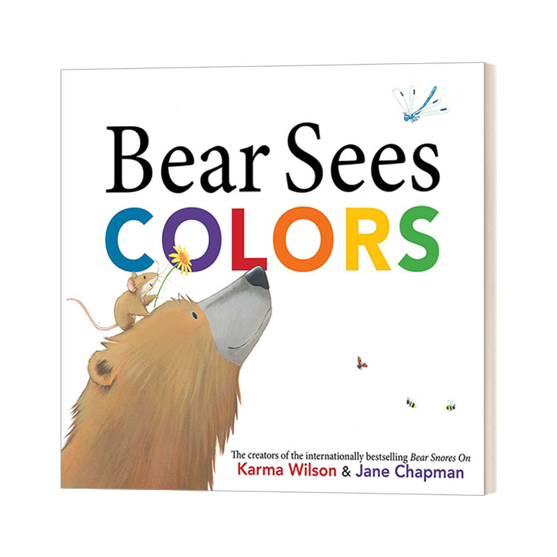 Bear Sees Colors 熊熊看见的颜色 精装绘本进口原版英文书籍