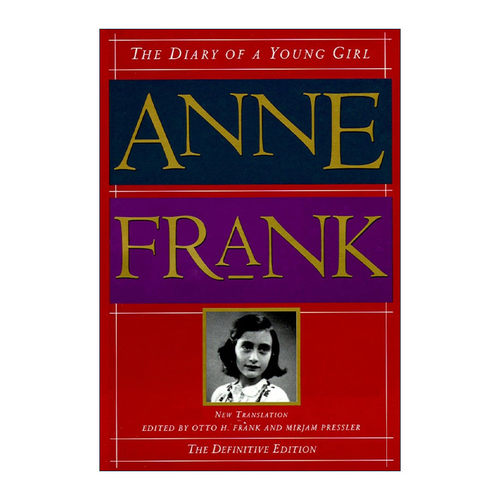 英文原版 The Diary of a Young Girl 安妮日记 终版 精装收藏版 Anne Frank安妮.弗兰克 英文版 进口英语原版书籍