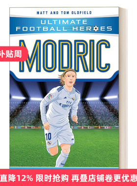 Modric 超级足球明星人物传记 莫德里奇 Ultimate Football Heroes进口原版英文书籍