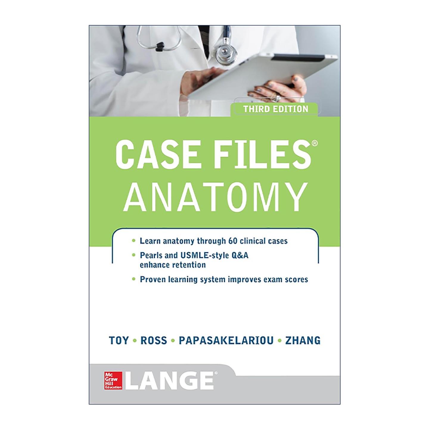 英文原版 Case Files Anatomy 解剖学案例集 第3版 英文版 进口英语原版书籍