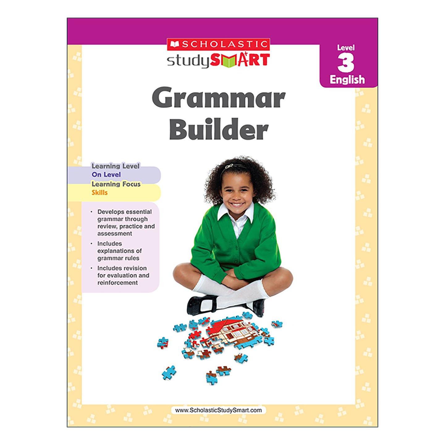 英文原版 Study Smart Grammar Builder Level 3 学乐聪明学习 英语语法建构3级 英文版 进口英语原版书籍