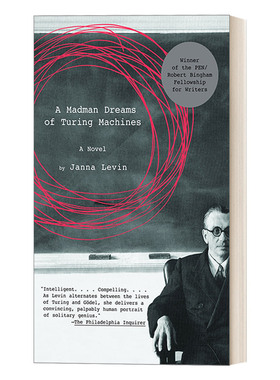 英文原版 A Madman Dreams of Turing Machines 图灵机狂人梦 历史传记小说 引力波作者 天文学家Janna Levin 进口英语原版书籍