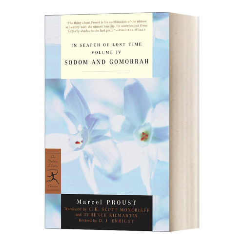 英文原版 In Search of Lost Time Volume IV Sodom and Gomorrah 追忆似水年华 卷四 英文版 进口英语原版书籍