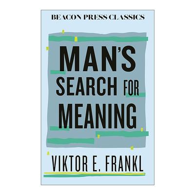英文原版 Man's Search for Meaning 活出生命的意义 豪华精装收藏版 维克多·弗兰克 英文版 进口英语原版书籍