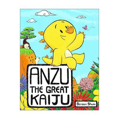 英文原版 Anzu the Great Kaiju 大怪兽安祖 动物故事 精装绘本 英文版 进口英语原版书籍