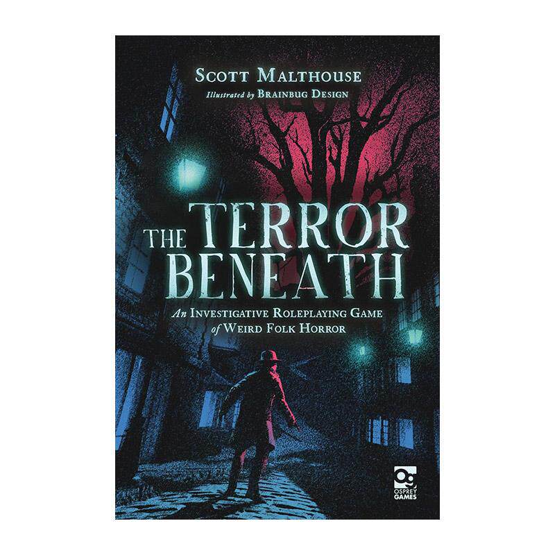英文原版 The Terror Beneath 隐藏的恐惧 20世纪英国背景角色扮演桌游 惊悚推理冒险精装 英文版 进口英语原版书籍
