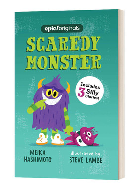 Scaredy Monster 胆怯的怪物进口原版英文书籍