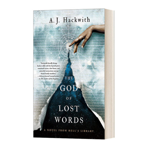 英文原版小说 The God of Lost Words 地狱图书馆系列3 遗语之神 A  J  Hackwith 英文版 进口英语原版书籍