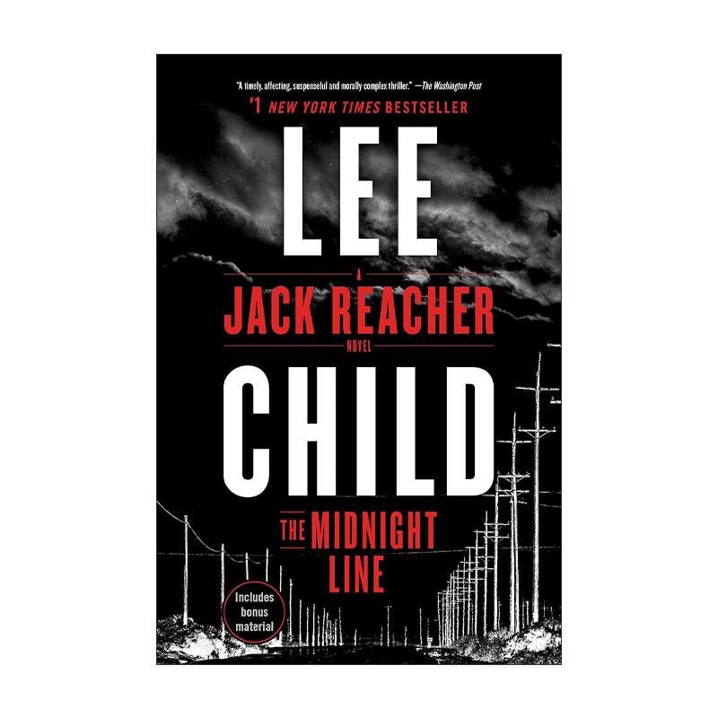英文原版 The Midnight Line 命悬一线 Jack Reacher侠探杰克雷切尔系列22 Lee Child李查德 英文版 进口英语原版书籍