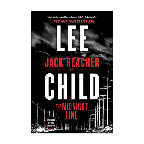 英文原版 The Midnight Line 命悬一线 Jack Reacher侠探杰克雷切尔系列22 Lee Child李查德 英文版 进口英语原版书籍