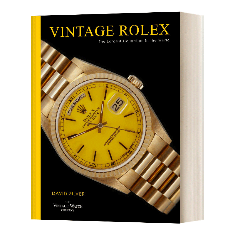 英文原版 Vintage Rolex 中古劳力士 古董腕表精装收藏画册 英文版 进口英语原版书籍