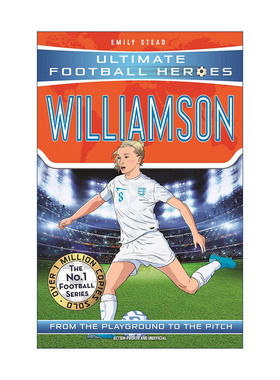 英文原版 Leah Williamson 超级足球明星人物传记 莉娅·威廉森 2022女足欧洲杯冠军  英文版 进口英语原版书籍