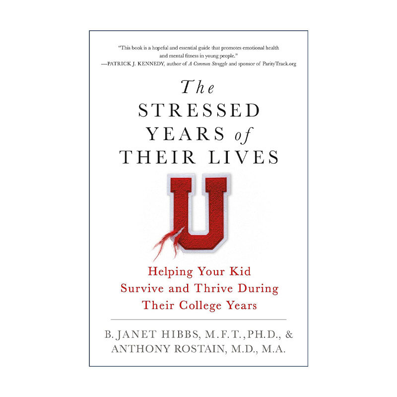 英文原版 The Stressed Years of Their Lives 他们生活中的压力岁月 帮助你的孩子在他们的大学生活中生存和发展 进口英语书籍
