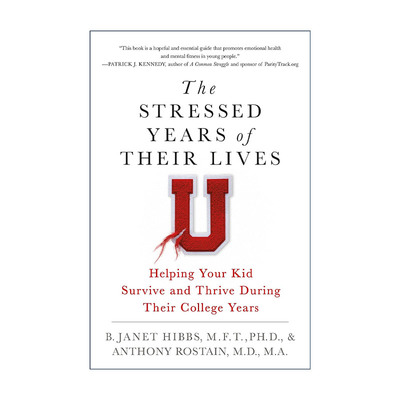 英文原版 The Stressed Years of Their Lives 他们生活中的压力岁月 帮助你的孩子在他们的大学生活中生存和发展 进口英语书籍
