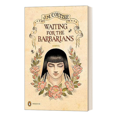 英文原版小说 Waiting for the Barbarians A Novel Penguin Ink 等待野蛮人 毛书边 英文版 进口英语原版书籍