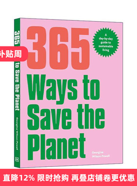 英文原版 365 Ways to Save the Planet 拯救地球的365种方法 可持续发展绿色生活指南 英文版 进口英语原版书籍