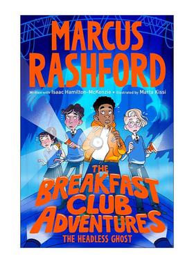 英文原版 The Breakfast Club Adventures The Headless Ghost 早餐俱乐部 无头幽灵 儿童友谊冒险章节桥梁书 进口英语原版书籍