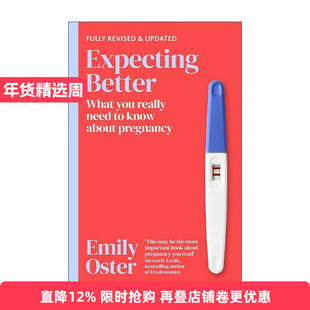 英文原版 Expecting Better 一个经济学家的怀孕指南 2024修订更新版 艾米丽·奥斯特 英文版 进口英语原版书籍