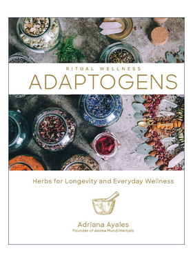 英文原版 Adaptogens 长寿与健康 草药 精装 英文版 进口英语原版书籍