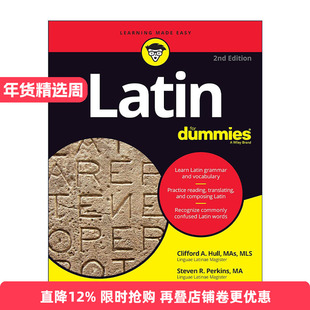 原版 Latin for Dummies 拉丁语入门 第2版 进口原版书籍