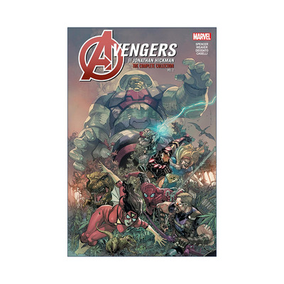 英文原版 Avengers By Jonathan Hickman The Complete Collection Vol.2 复仇者联盟 完整集 卷二 漫威漫画 进口英语原版书籍