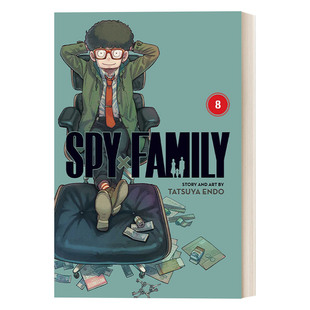 Vol. 漫画8进口原版 Spy Family 间谍家家酒 英文书籍