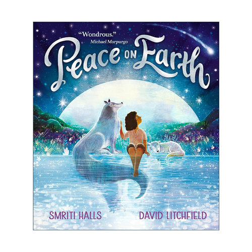 英文原版 Peace on Earth 和平世界 儿童科普绘本精装 插画师大卫·利奇菲尔德 David Litchfield 英文版 进口英语原版书籍