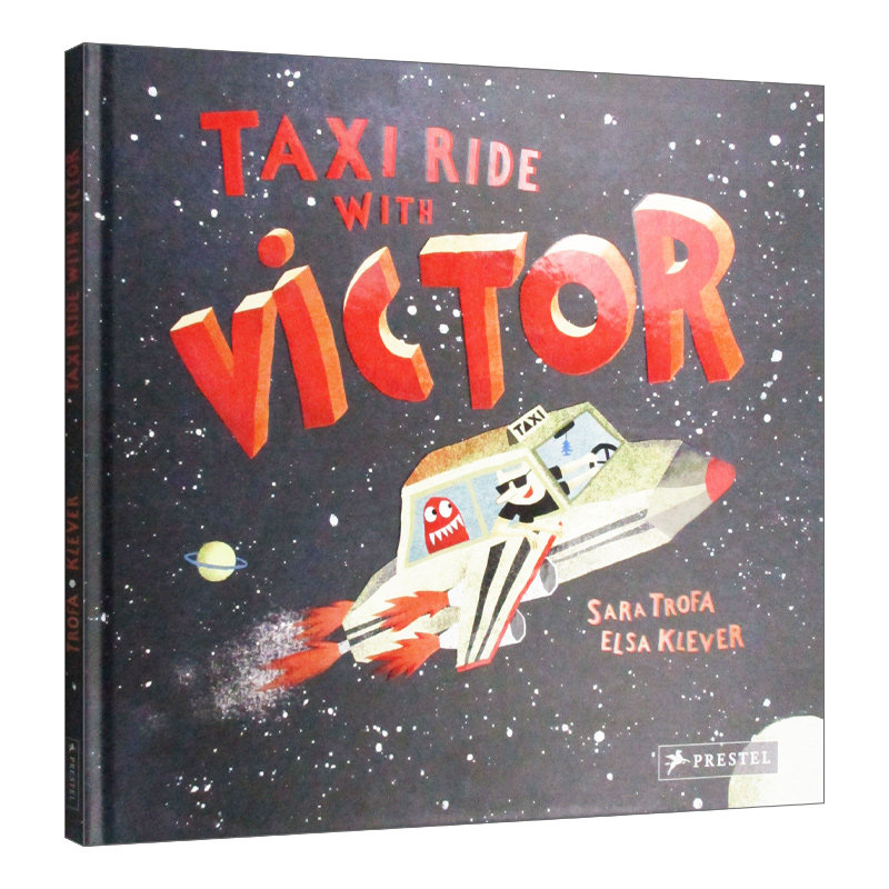 Taxi Ride with Victor 与维克多共乘出租车 精装进口英文原版书籍